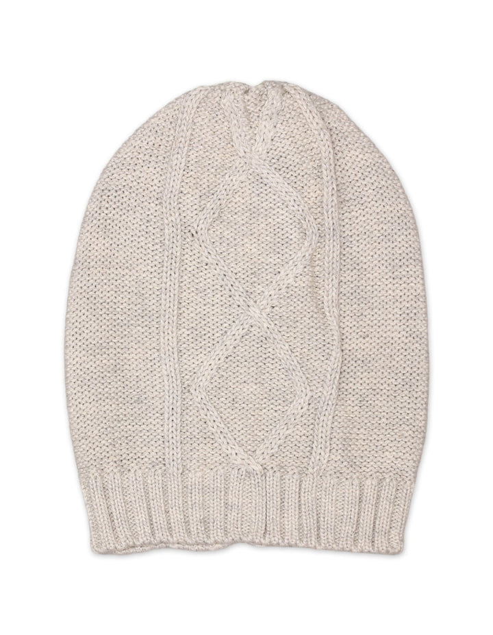 Caps Woolen Off White for Boys