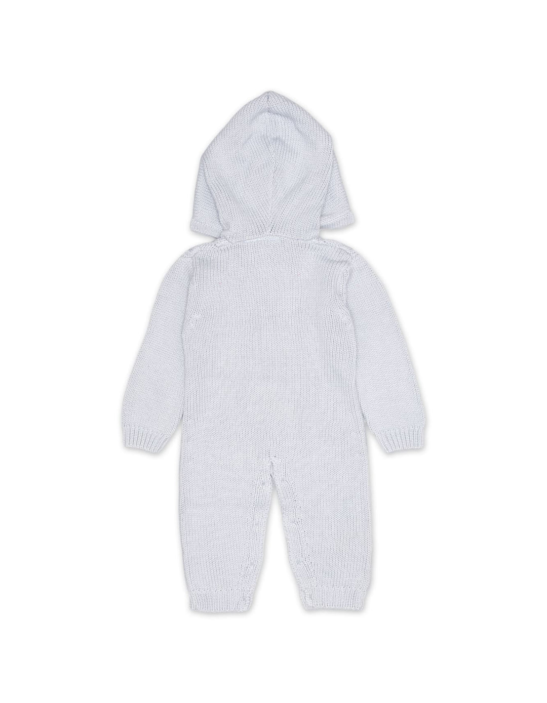 Romper Hooded Lt Grey Infant