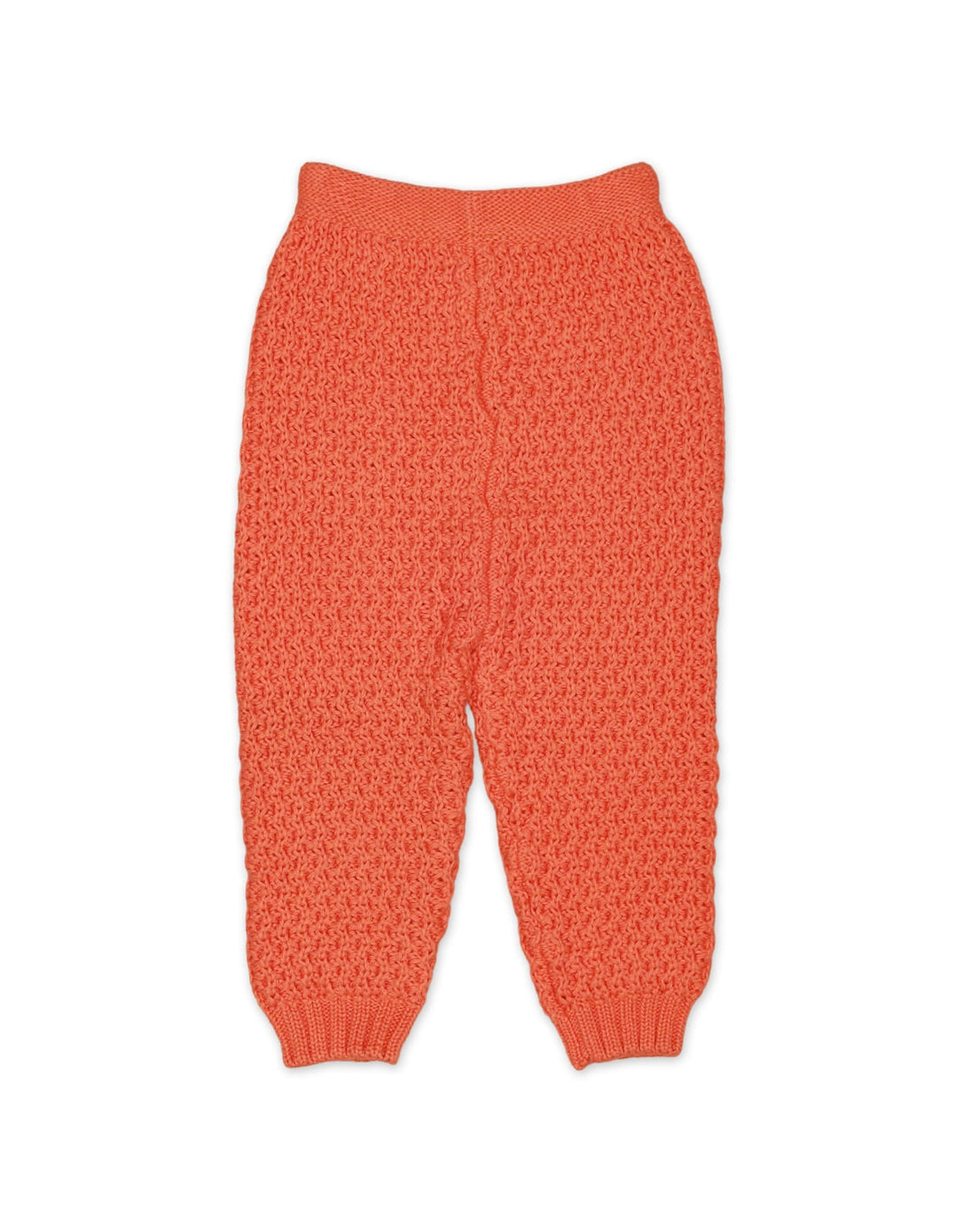 Knitted Suit Set Orange 3 Pcs for Boys