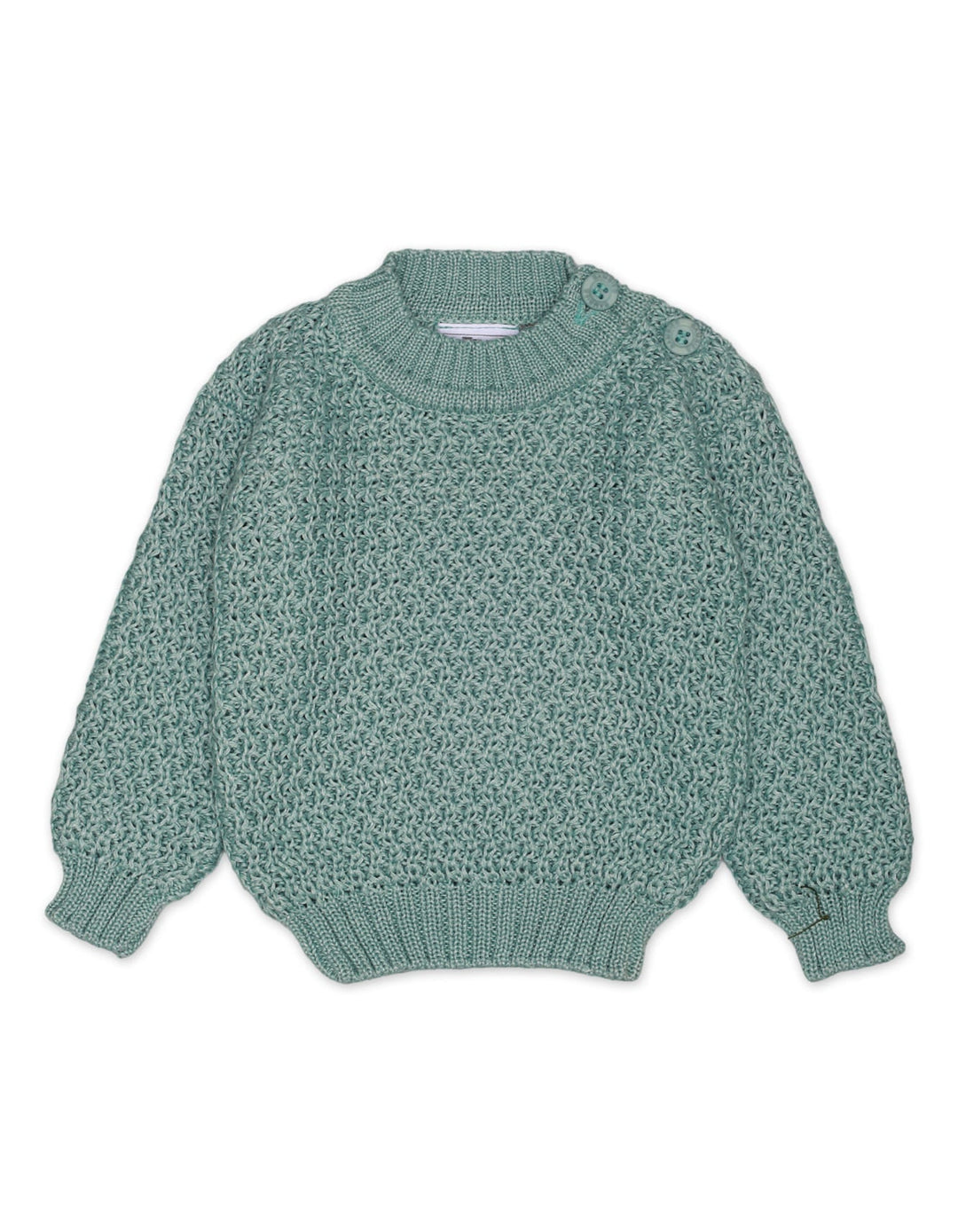 Knitted Suit Set Mint Green 3 Pcs for Boys