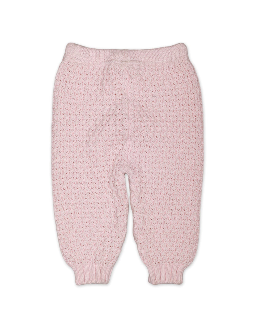 Knitted Suit Set Light Pink 3 Pcs for Girls