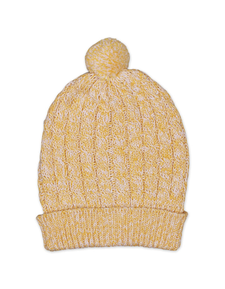 Caps Woolen Tea Yellow