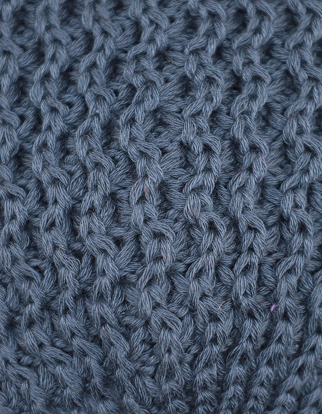 Caps Woolen Solid Grey