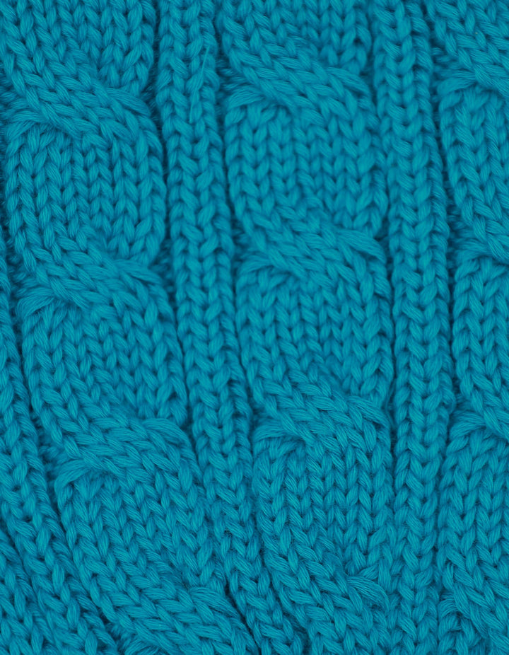 Caps Woolen Aqua Blue