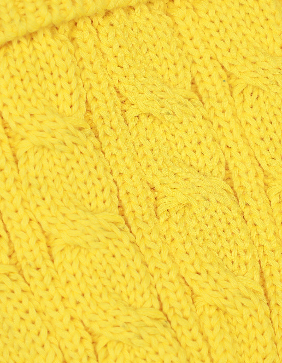 Caps Woolen Yellow