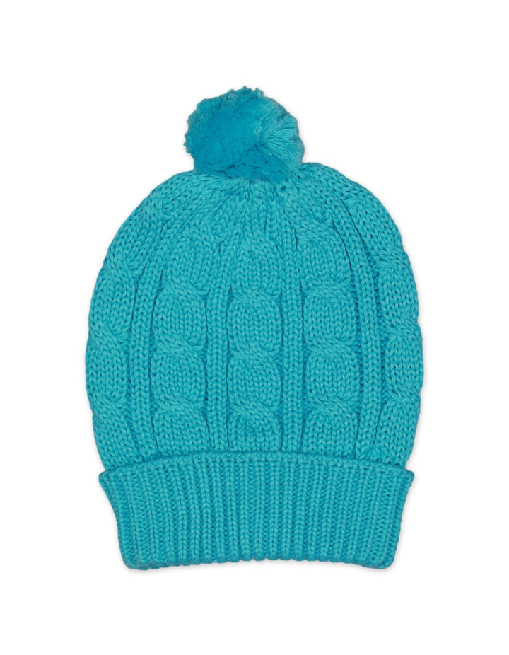 Caps Woolen Sky Blue