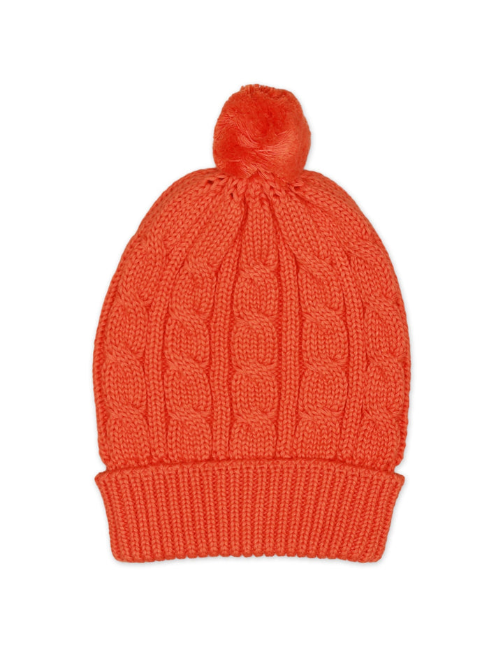 Caps Woolen Orange