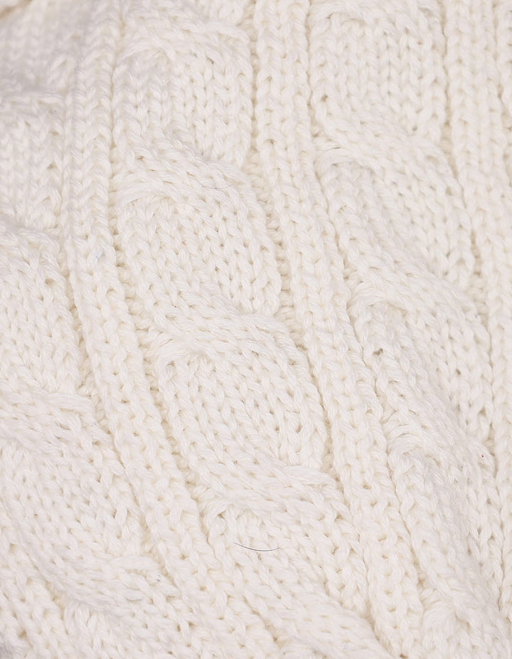 Caps Woolen White