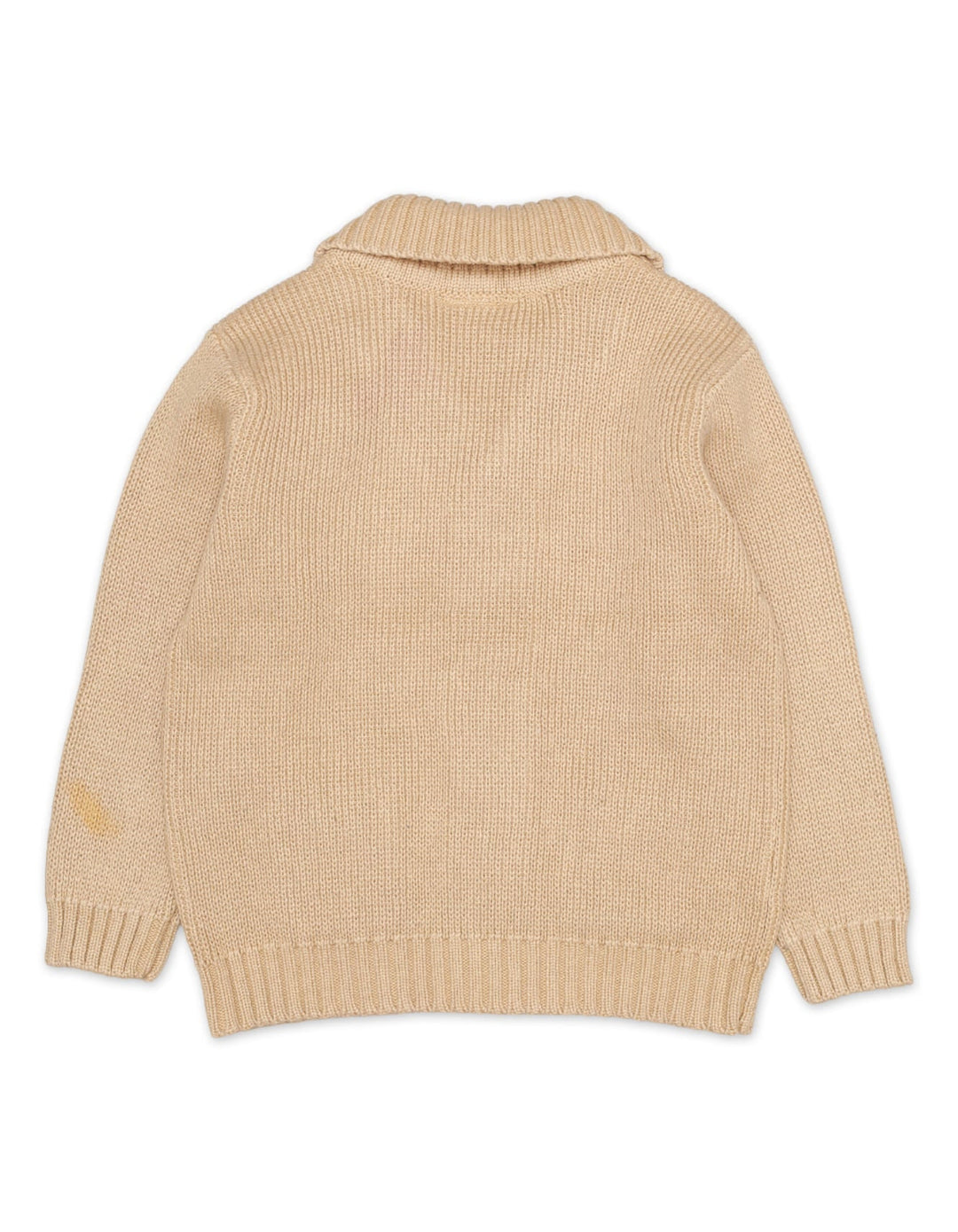 Sweater Collar Style Button Down Beige Toddler for Boys