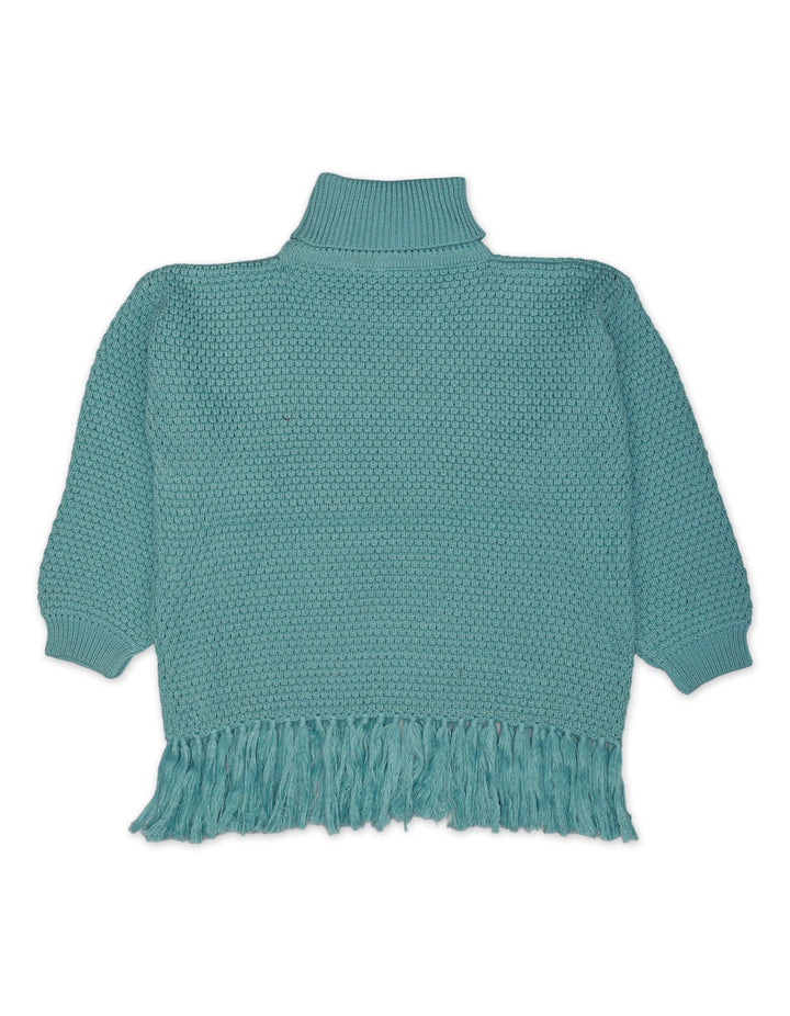 Top Woolen Sky Blue Toddler for Girls