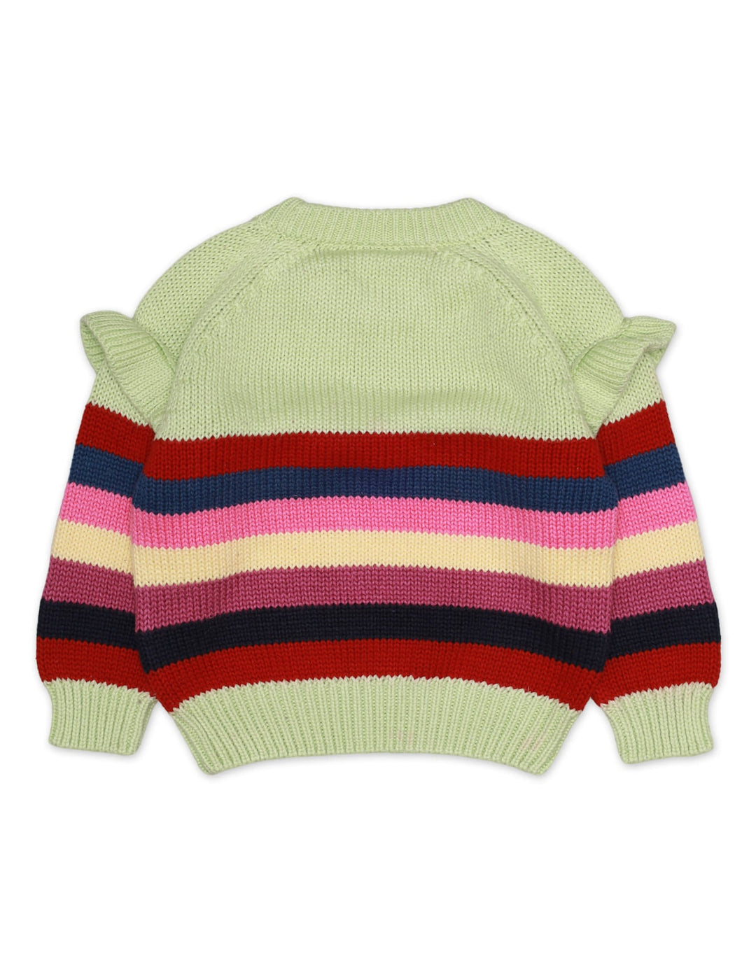 Sweater Multi Stripes Pista for Girls