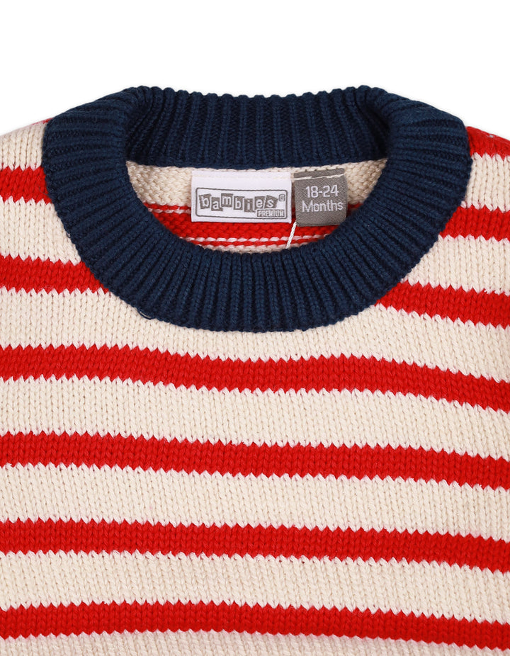 Zubaida's Sweater Stripes