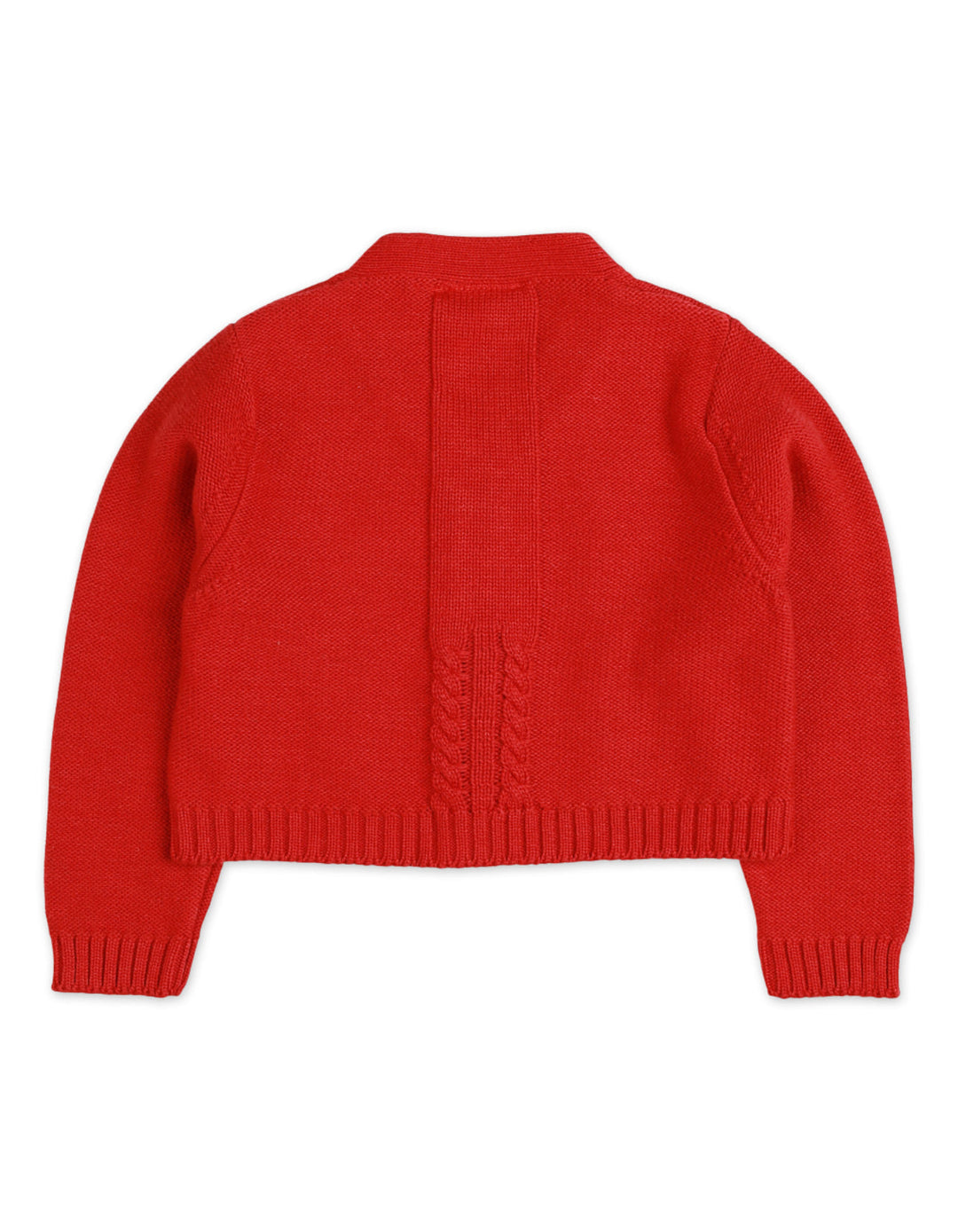 Zubaida's Sweater Cable Knit Cropped Length