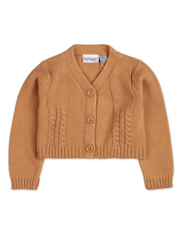 Zubaida's Sweater Cable Knit Cropped Length