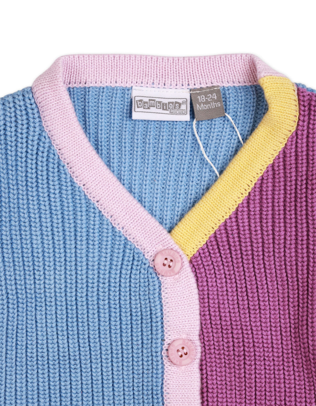 Zubaida's Sweater Color-Blocked Design