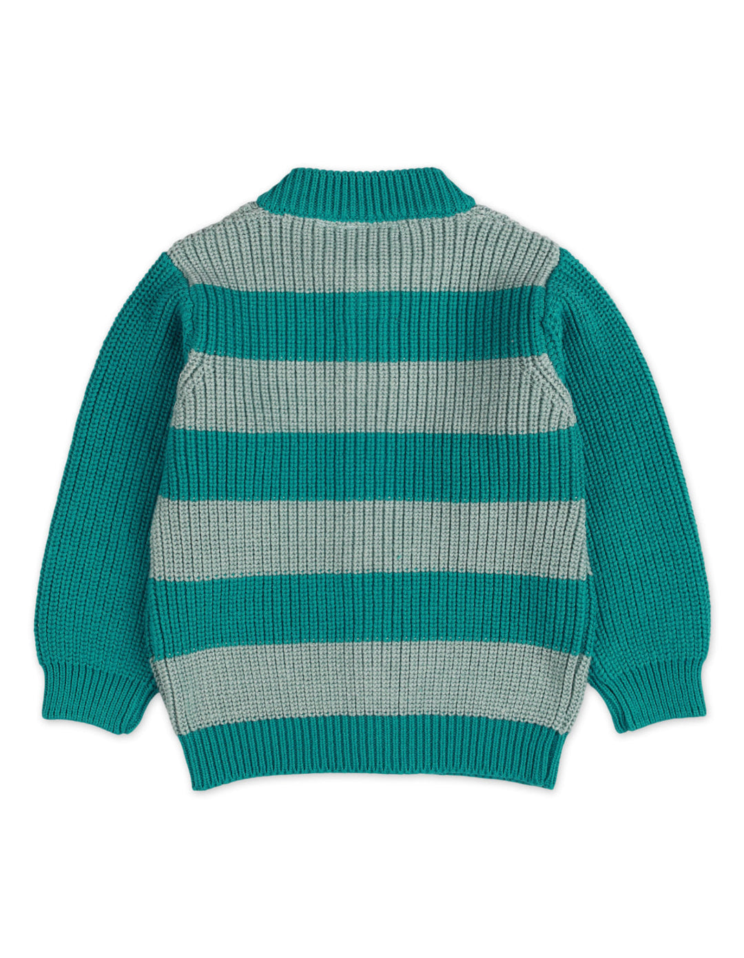 Zubaida's Sweater Button Down Stripes