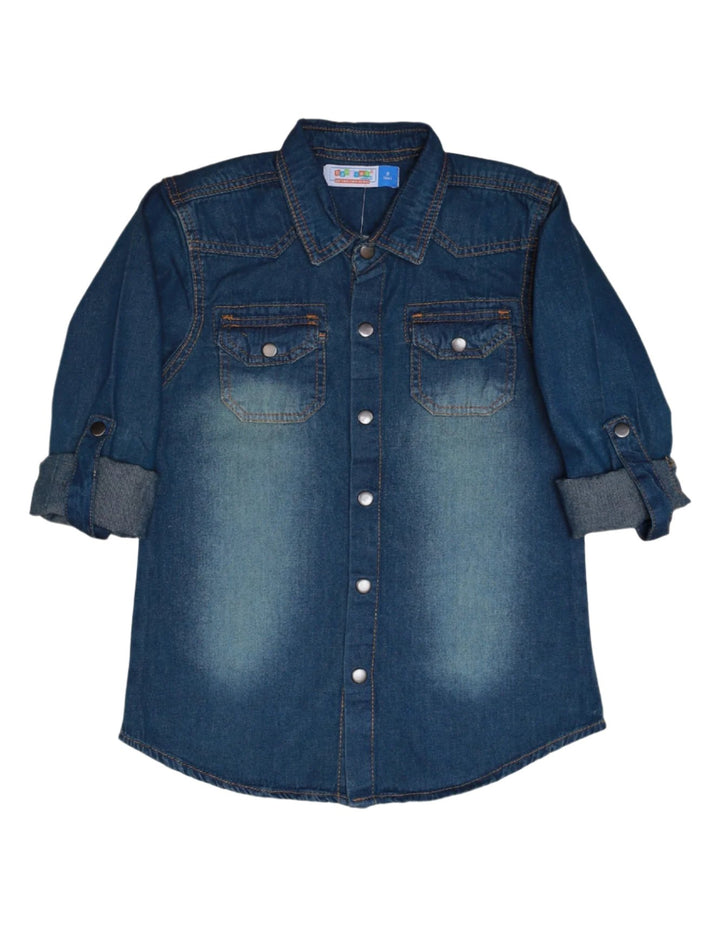 Denim Shirt for Boys - Toddler