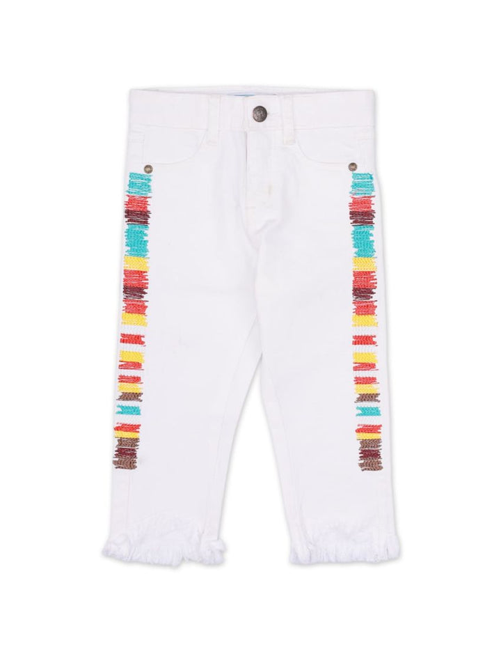 Pants for Girls - White