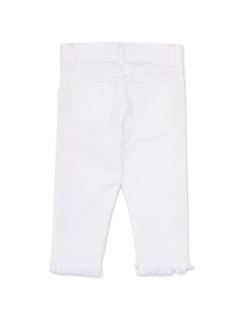 Pants for Girls - White