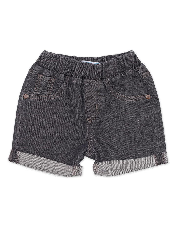 Denim Shorts Dark Grey