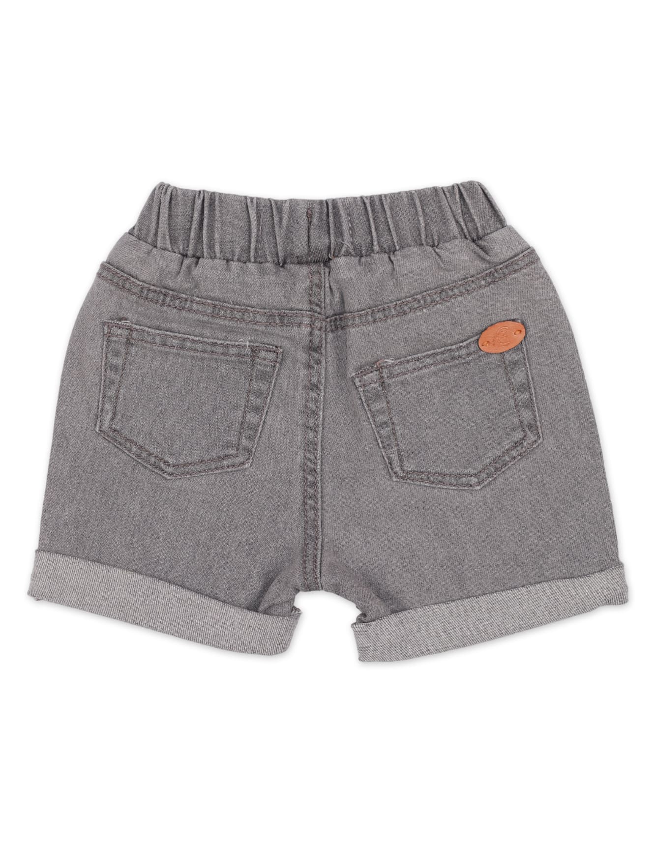 【BAON】[unisex] Rikako Cat Washing Banding Bermuda Denim Pt BAON】[unisex] Rikako Cat Washing Banding Bermuda Denim Pt