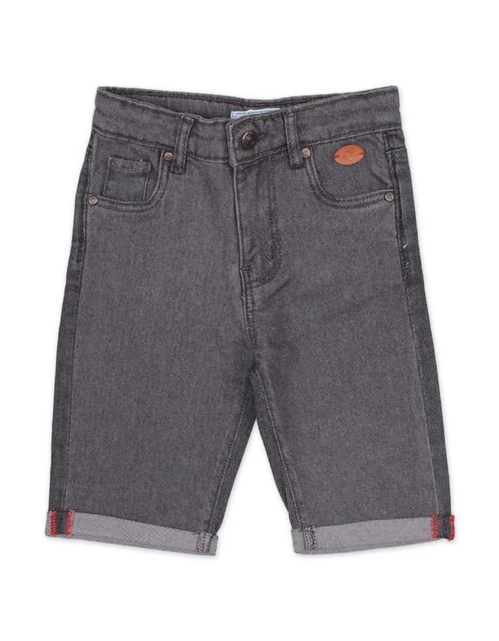 Bermuda Denim Shorts for Boys - Gray