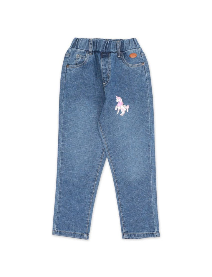 Denim Pant Blue for Girls