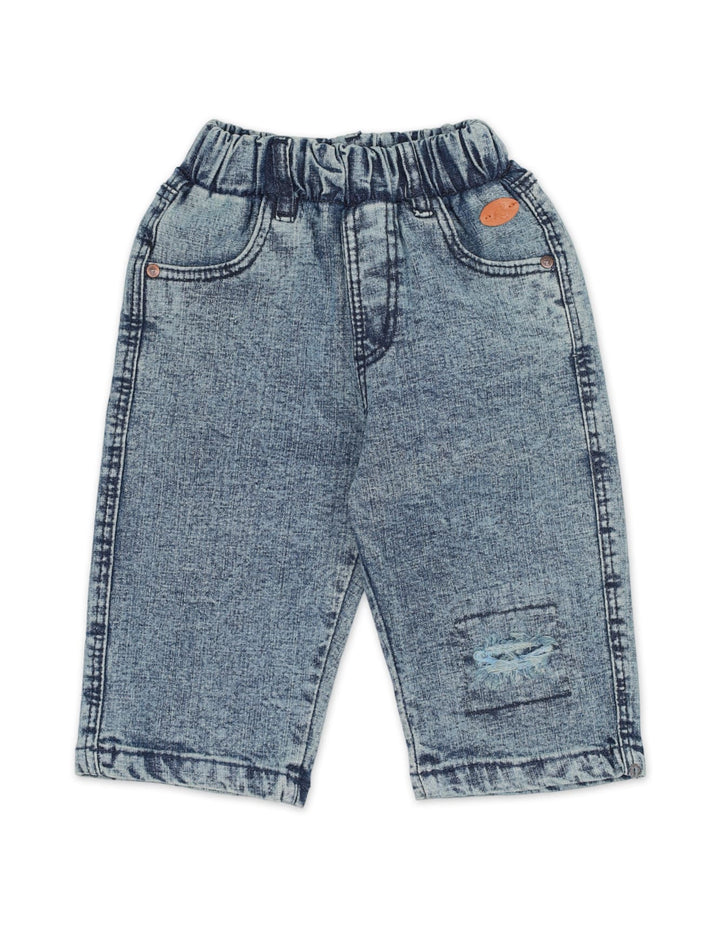 Bermuda Shorts Denim Grinding Dark