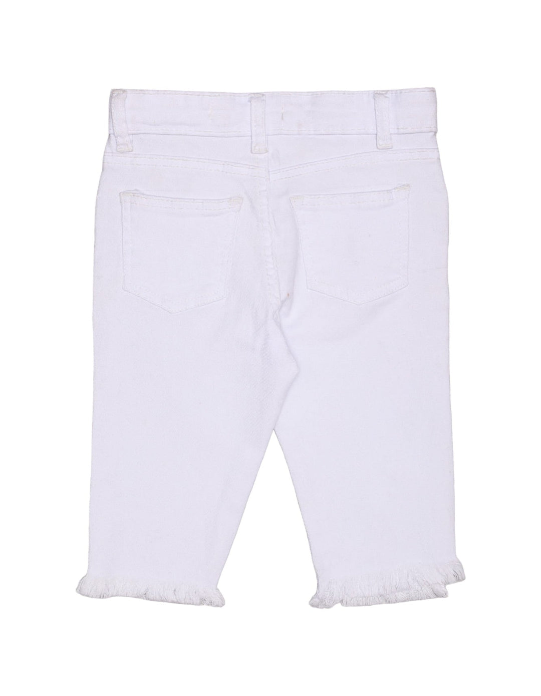 Pant Twill White Girls Toddler