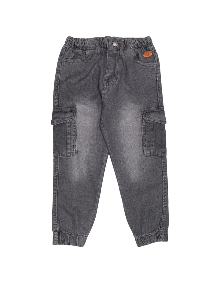 Pant Denim Cargo Grey for Boys