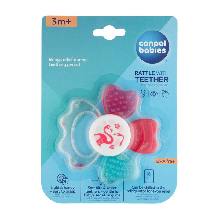 Zubaida's Canpol Babies Rattle with Water Teether Animals - 56/146 - Zubaidas Official™