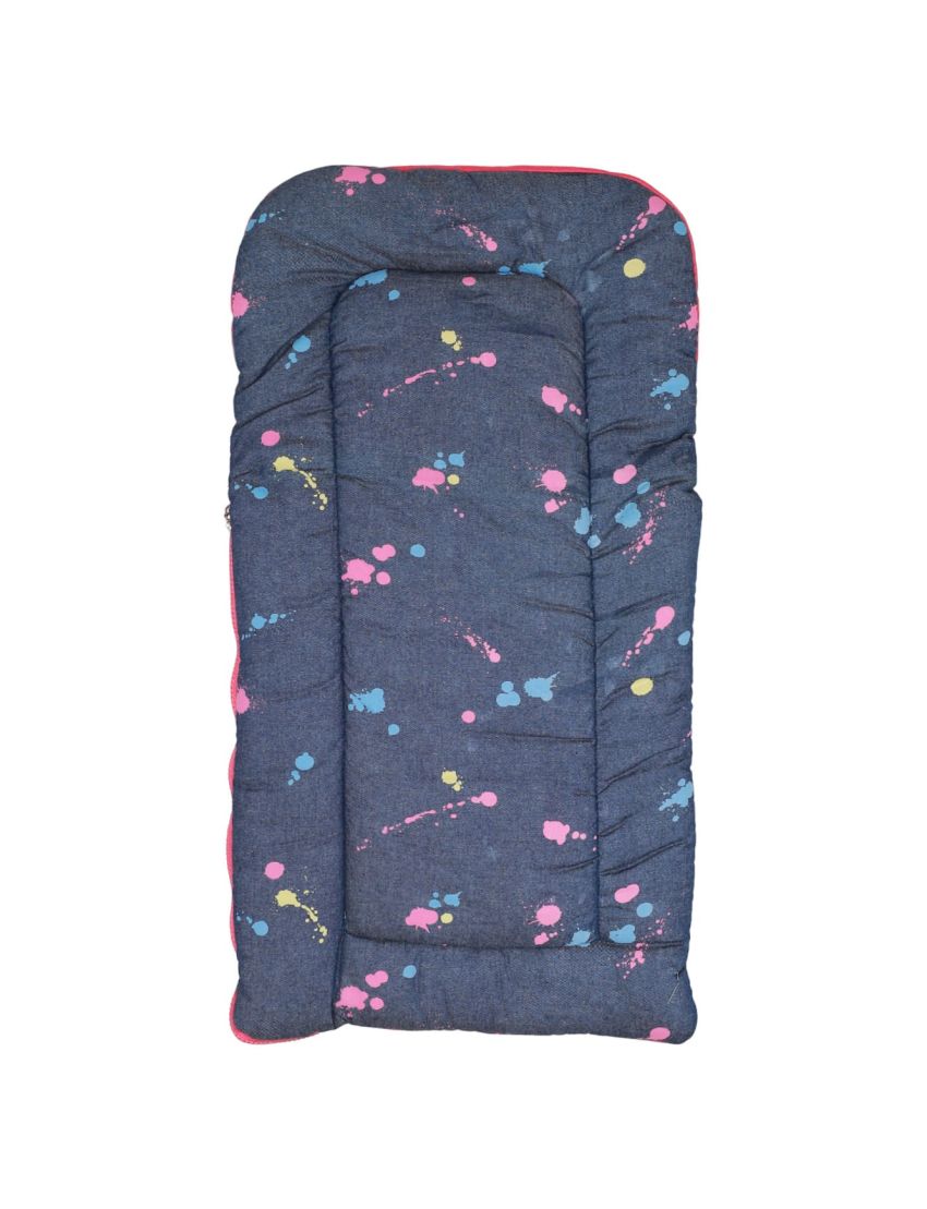 Carry Nest Blue & Pink with Color Splash Print