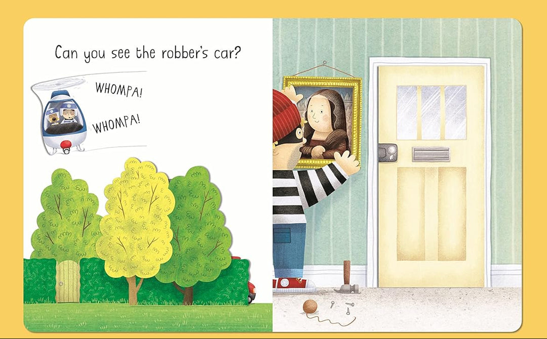 Busy Day: Police Officer An Action Play Book at Zubaidas Best Online Baby and Kids Store in Pakistan