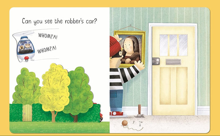 Busy Day: Police Officer An Action Play Book at Zubaidas Best Online Baby and Kids Store in Pakistan