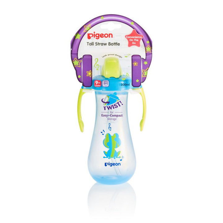 Zubaida's Pigeon Tall Straw Bottle Blue - D78087
