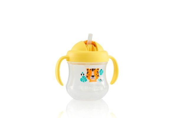 Zubaida's Pigeon Mag Mag Straw Cup Matte Yellow - D79238 - Zubaidas Official™