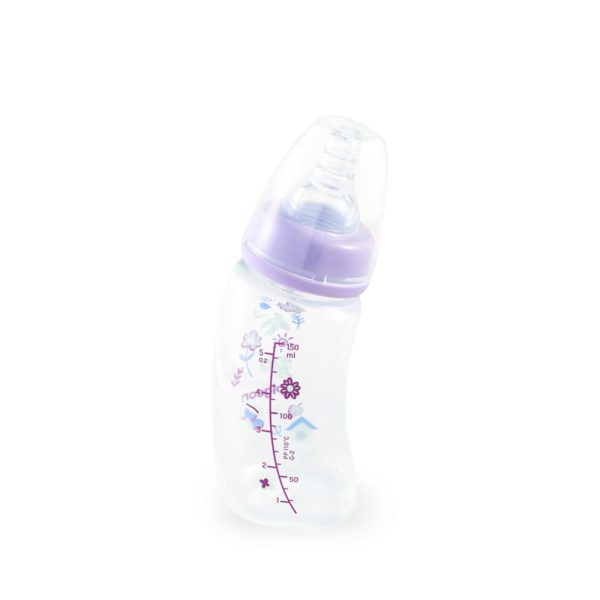 Zubaida's Pigeon Curve Nursing Bottle Pp 150ml Garden - A79998