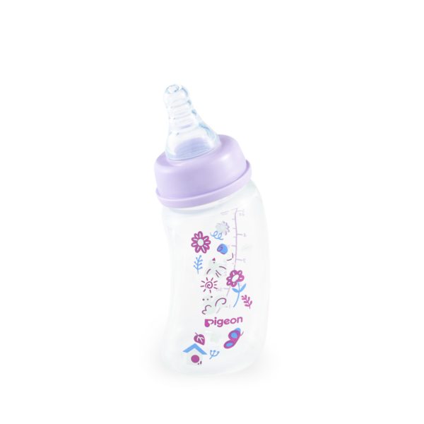 Zubaida's Pigeon Curve Nursing Bottle Pp 150ml Garden - A79998