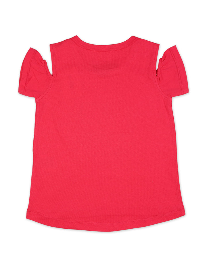 Zubaida's Trendy "Hello Cutie" Cold-Shoulder Top - Zubaidas Official™