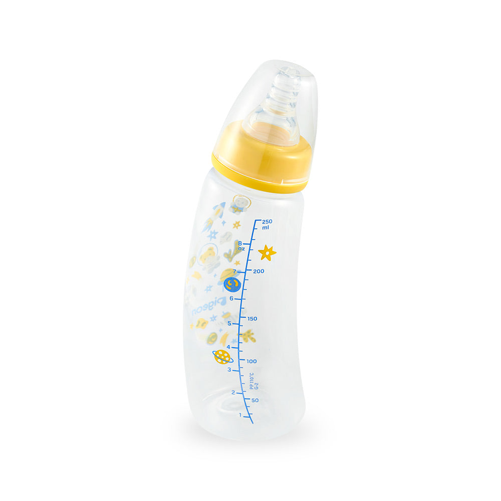 Zubaida's Pigeon Curve Nursing Bottle Pp 250ml Space - A80000