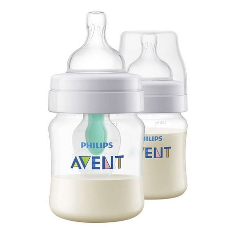 Philips Avent Anti-Colic Bottle PP 4OZ 2PK (Kepler) (SCF810/24)