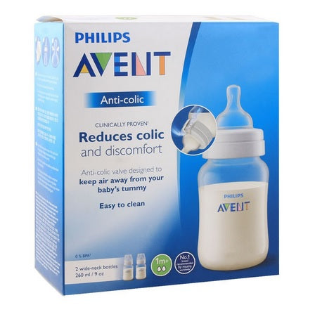 Philips Avent Anti-Colic Bottle PP 260ML PK2 (SCF813/27)