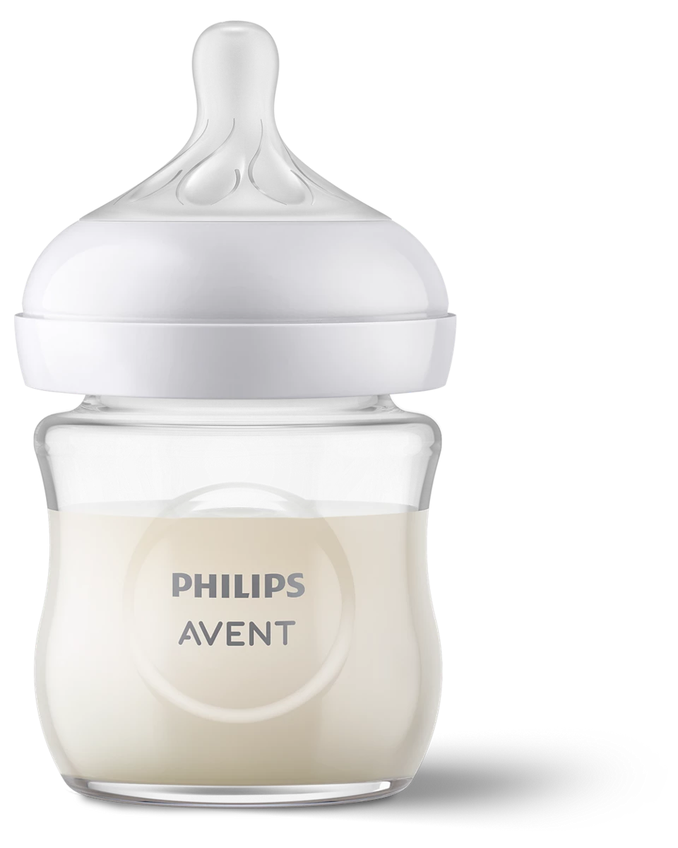 Zubaida's Philips Avent Natural Response Glass Bottle 4oz/120ml - SCY930/01