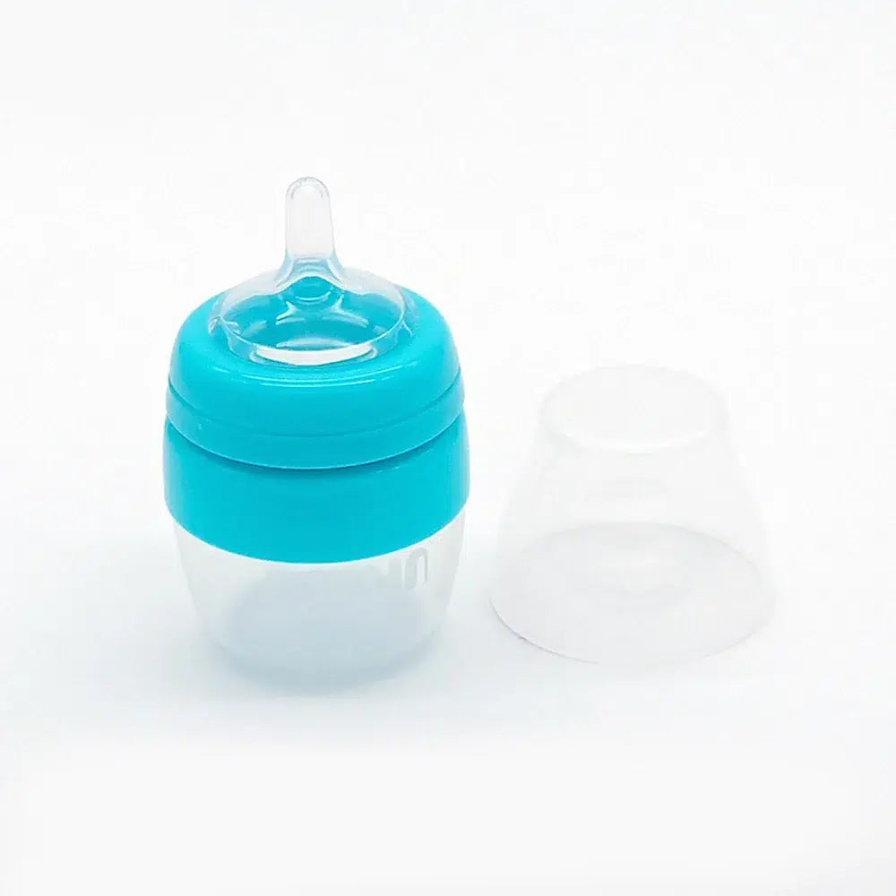 Zubaida's Farlin Silicone Feeding Bottle 60Ml Blue - AB-12007