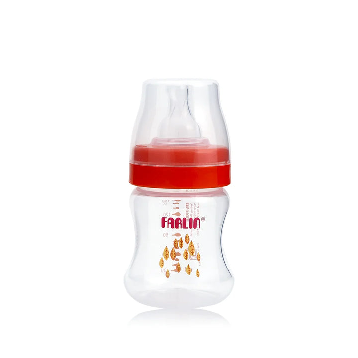 Zubaida's Farlin Pp Wide Neck Feeding Bottle 150Ml - RED - AB-42012-G