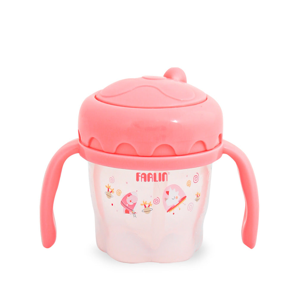 Zubaida's Farlin Straw Training Cup – Pink - AET-010-C - Zubaidas Official™