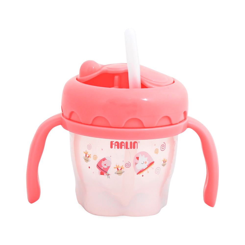 Zubaida's Farlin Straw Training Cup – Pink - AET-010-C - Zubaidas Official™