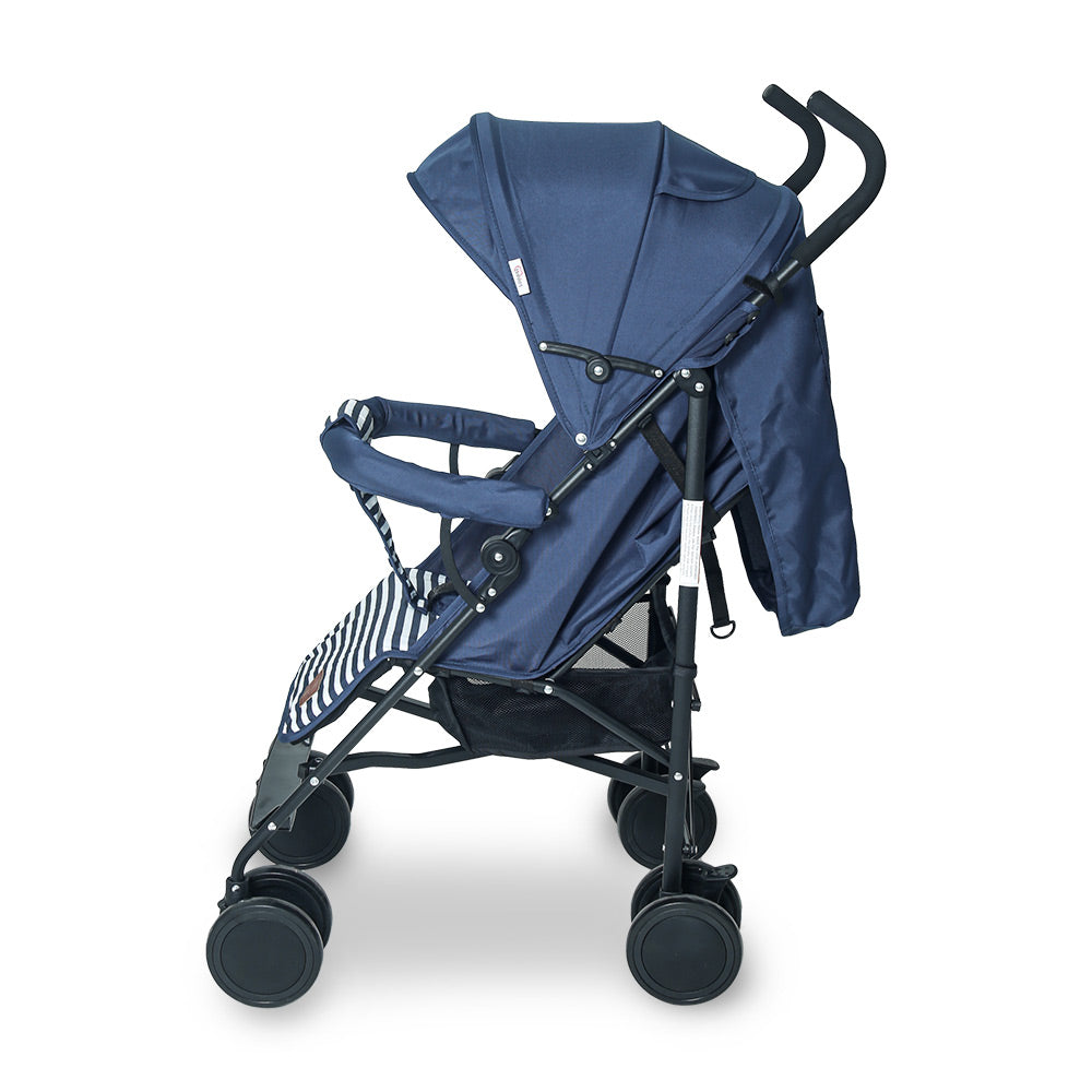 Zubaida's Tinnies Baby Buggy Navy Blue Striped T053-044