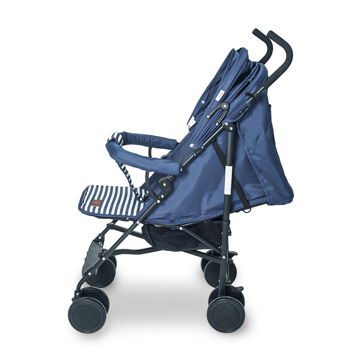 Zubaida's Tinnies Baby Buggy Navy Blue Striped T053-044