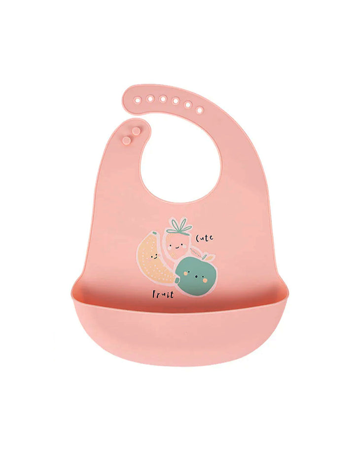 Zubaida's Adjustable Silicone Bib with Wide Catch Pocket - Zubaidas Official™